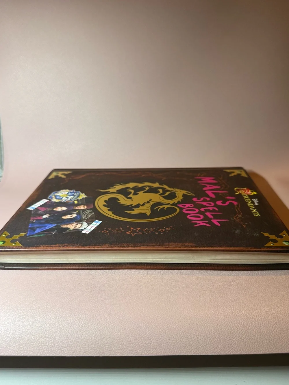 Disney Descendants Mal’s Spell Book Hardcover Collector Book Disney Press
